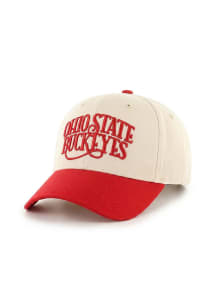 Gameday Social Ohio State Buckeyes Natural Gains Wash Womens Adjustable Hat