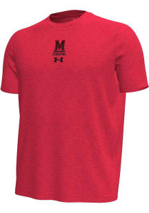 Under Armour Maryland Terrapins Red Gameday Motion Short Sleeve T Shirt