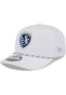 New Era Sporting Kansas City Multi Rope Stretch 9SEVENTY Adjustable Hat - White