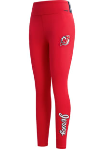 Pro Standard New Jersey Devils Womens Red Classic Chenille Pants