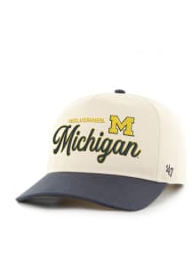 47 Michigan Wolverines Assemble Hitch Adjustable Hat - White
