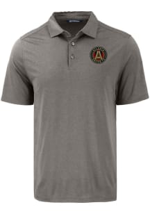 Cutter and Buck Atlanta United FC Mens Graphite Coastline Eco Short Sleeve Polo