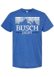 Busch Light Blue Logo Short Sleeve Fashion T Shirt