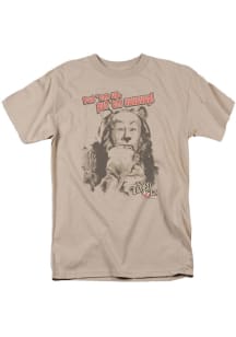 Wizard of Oz Womens Tan Put Em Up Short Sleeve T-Shirt