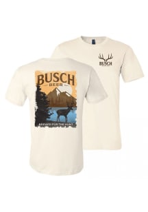 Busch Light Tan Brewed for the Hunt Short Sleeve T Shirt