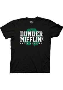 Scranton Black Dunder Mifflin Short Sleeve Fashion T Shirt