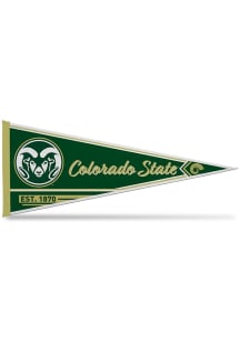 Colorado State Rams Line Est. 12x30 Pennant - Green