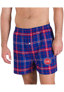 Concepts Sport Detroit Pistons Mens Blue Ultimate Boxer Shorts