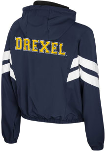 Colosseum Drexel Dragons Womens Navy Blue Levitation Light Weight Jacket