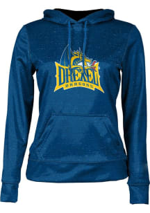 ProSphere Drexel Dragons Womens Navy Blue Heather Hooded Sweatshirt