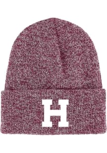Legacy Harvard Crimson Maroon Cuff Mens Knit Hat