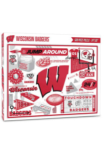 Wisconsin Badgers Scrapbook Puzzle