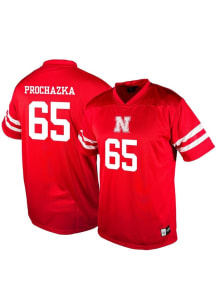 Genuine Collective Nebraska Cornhuskers Red NIL Football Jersey