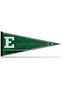 Eastern Michigan Eagles Line Est. 12x30 Pennant - Green