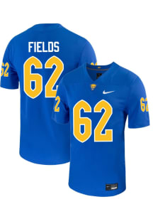 Jordan Fields Pitt Panthers Youth Blue Nike NIL Name And Number Football Jersey