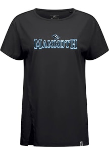 Levelwear Utah Mammoth Womens Black Influx Journey Short Sleeve T-Shirt
