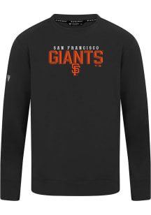 Levelwear San Francisco Giants Black Mandate Carve Long Sleeve T Shirt