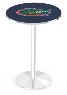 Florida Gators Chrome Round Base Pub Table
