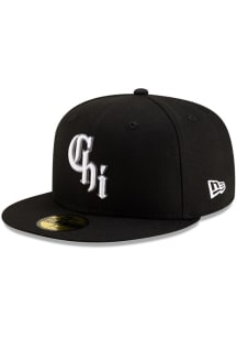 New Era Chicago White Sox Black JR AC Alt 59FIFTY Youth Fitted Hat