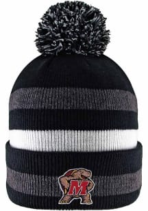 LogoFit Maryland Terrapins Black Primetime Mens Knit Hat