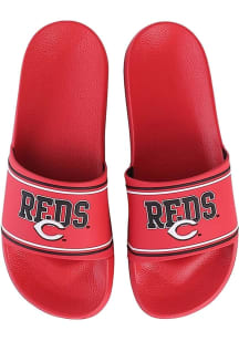 Cincinnati Reds Raised Logo Mens Slides