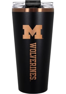 Michigan Wolverines 32oz Big Slim Stainless Steel Tumbler - Black