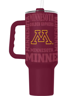 Logo Brands Minnesota Golden Gophers Replay Native 40 oz Stainless Steel Tumbler - Maroon