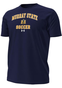 Under Armour Murray State Racers Navy Blue Soccer Performance Short Sleeve T Shirt