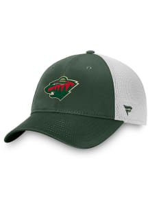 Minnesota Wild Core Trucker Adjustable Hat - Green