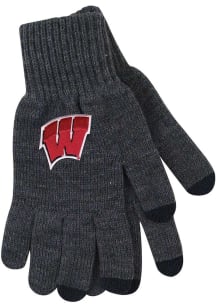 LogoFit Wisconsin Badgers Smart Touch Mens Gloves