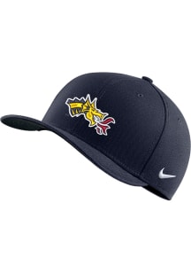 Nike Drexel Dragons Mens Navy Blue Swoosh Flex Hat
