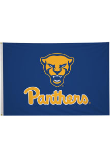 Pitt Panthers 5' x 8' Silk Screen Grommet Flag - Navy Blue