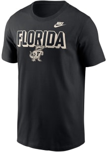 Nike Florida Gators Black Cotton Short Sleeve T Shirt