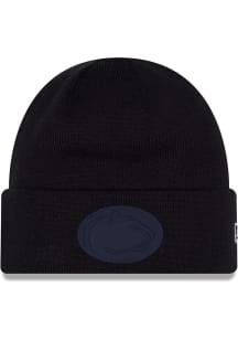 New Era Penn State Nittany Lions Navy Blue DL Tonal TPU Rib Cuff Mens Knit Hat