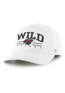 47 Minnesota Wild Roscoe Hitch Adjustable Hat - White