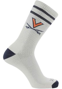 West Virginia Mountaineers Vintage Mens Crew Socks