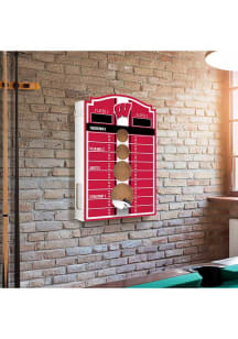 Wisconsin Badgers Wall Art Hanging Corn Hole