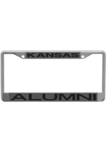 Kansas Jayhawks Alumni License Plate Frame - Black