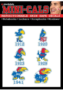 Kansas Jayhawks 6 Pack Tattoo