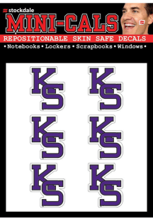 K-State Wildcats 6 Pack KS Tattoo