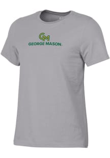 Gear For Sports George Mason University Womens Grey Ayla Short Sleeve T-Shirt
