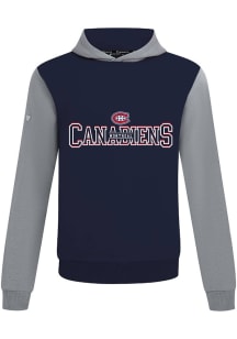 Levelwear Montreal Canadiens Mens Navy Blue Ultimate Journey Long Sleeve Hoodie