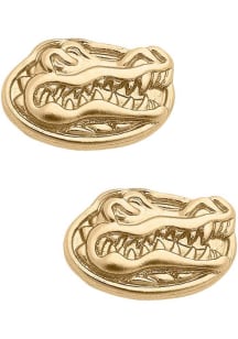 Florida Gators Matte Stud Womens Earrings