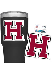 Harvard Crimson Wordmark 3in Durable Stickers - Maroon