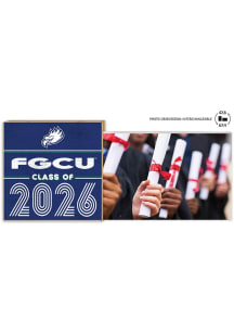 Florida Gulf Coast Eagles Class of 2026 Floating Picture Frame - Blue