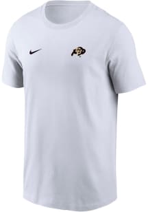 Nike Colorado Buffaloes White Small Logo Legend Short Sleeve T Shirt