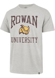 47 Rowan University Grey Heather Big Ups Franklin Tee Short Sleeve Fashion T Shirt