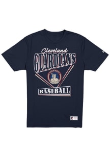 New Era Cleveland Guardians Navy Blue City Connect Short Sleeve T Shirt