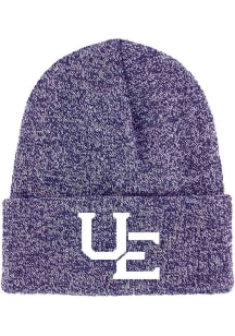 Evansville Purple Aces Purple Marled Cuff Beanie Mens Knit Hat