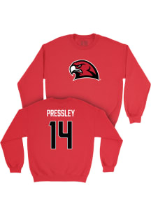 Will Pressley  Campus Ink Miami RedHawks Youth Red NIL Legacy Long Sleeve Crew Sweatshirt